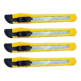 Kit Conjunto 4 Estilete Lâmina Estreita 9mm Eficiente