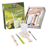 Kit Conjunto Caipirinha 5 Peças Madefer