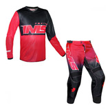 Kit Conjunto Calça + Camisa Ims Army Motocross Trilha 