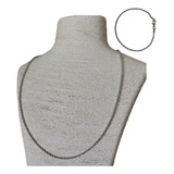 Kit Conjunto Cordão Baiano Torcido E Pulseira Aço Inox 