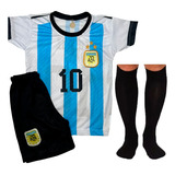 Kit Conjunto Futebol Infantil Real Vini