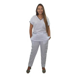 Kit Conjunto Hospitalar  (2 Blusas + 1 Calça) + Touca Grátis