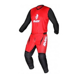 Kit Conjunto Ims Mx Calça + Camisa Trilha/motocross Vermelho
