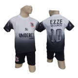 Kit Conjunto Infantil Do Corinthians Lançamento