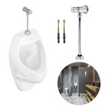 Kit Conjunto Mictorio Cerâmica Sifonado Eco Branco Celite