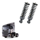 Kit Conjunto Mola Helicoidal Cab Scania S4 S5 2010 2011 Tras