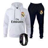 Kit Conjunto Plus Size Real Madrid Time Europeu Blusa Calça