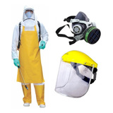 Kit Conjunto Roupa Para Pulverização De Agro Proteção Epi