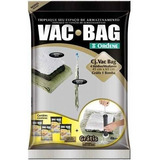 Kit Conjunto Saco A Vácuo Vac Bag 4 Saco Médio + Bomba Vácuo