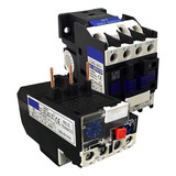 Kit Contator Tripolar 9a Cjx2-0910+rele Termico 4-6a D1310