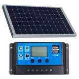Kit Controlador Painel Placa Solar Fotovoltaico