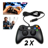 Kit Controle Para Xbox 360 Pc