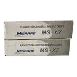 Kit Controle Remoto Placa Eletrônica Cassete Mg-k7 Migrare