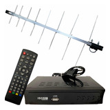 Kit Conversor Digital Tv Com Gravador