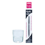 Kit Copo Dappen De Vidro 10 Ml + Pincel Dosador De Henna