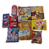 Kit Coreano Doce Salgadinho Lamen Biscoito Suco Bala