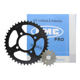 Kit Coroa 42 Pinhão 15 Kmc Pro Suzuki Gsr150i Sem Corrente