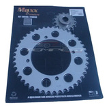 Kit Coroa E Pinhão Yamaha Xt600 Maxx Aço 1045 + Brinde
