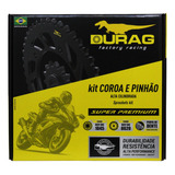 Kit Coroa E Pinhão Yamaha Yzf R1 2004 Até 2008 Durag 45/17