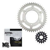 Kit Coroa Pinhão Riffel Super Top Yamaha Yzf R1 2009 A 2014