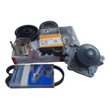 Kit Corr Dentada C/ Bomba D Agua /kit Alternador Tr4 2.0 16v