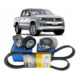 Kit Correia Alternador Amarok 2.0 Skf Tensor Correia Polia