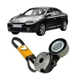 Kit Correia Alternador Tensor Fluence 2.0 16v 2011 Em Diante