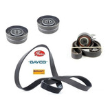 Kit Correia Dentada Alternador Tensores Vw Golf 1.6 8v 2002