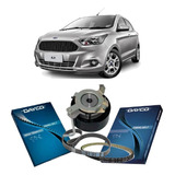 Kit Correia Dentada + Correia Bomba Óleo Ford Ka+ 1.0 12v 
