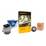 Kit Correia Dentada E Tensor + Bomba D'água Fox 1.0 8v