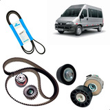 Kit Correia Dentada + Kit Correia Alternador Ducato 2.3