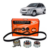 Kit Correia Dentada Tensor + Polias Corsa 1.0 16v Ano 2000