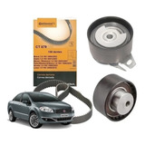 Kit Correia Dentada+tensor Fiat Linea 1.9 16v Ct879k1