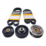 Kit Correia Poly-v Alternador Direção Ar Marea 2.0 2.4 20v