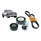 Kit Correia Poly-v Tensor Polia Alternador Amarok 10/... 2.0