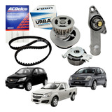 Kit Correia Tensor Bomba Dagua Valvula Agile Meriva Montana