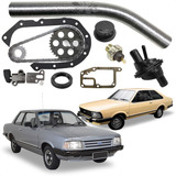 Kit Corrente Antichama Mangueira Tampa Corcel 2 Del Rey Cht