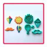 Kit Cortador Bita Itens Pasta Americana Biscuit Doces 