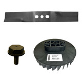 Kit Cortador Grama Tramontina Faca + Flange + Parafuso Ce45m