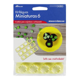 Kit Cortador Para Massa 410709 Réguas Miniaturas 6 C/ 3 Peça