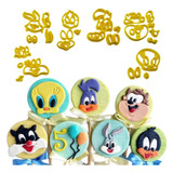 Kit Cortadores Baby Looney Tunes 6 Un