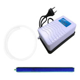 Kit Cortina Bolhas 30cm Compressor A 1saída 220v + Mangueira