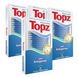 Kit Cotonetes Hastes Flexíveis Topz Seguro Caixa 600 Unidade