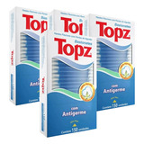 Kit Cotonetes Hastes Flexíveis Topz Suave Caixa 600 Unidades