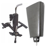 Kit Cowbell Dolphin 7,5 Pol + Suporte P/ Pedal Torelli Ta427