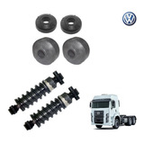 Kit Coxim + Amortecedor Traseiro Da Cabine Vw Constellation