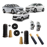 Kit Coxim Batente Amort Dianteiro Traseiro Onix Cobalt Spin