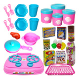 Kit Cozinha Brinquedo Infantil Completa C/ 29pcs Acessórios