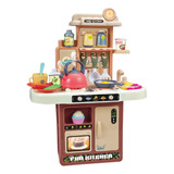 Kit Cozinha Brinquedo Infantil Completa Som