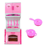 Kit Cozinha Completa Infantil Fogão Importway Com Luzes Som